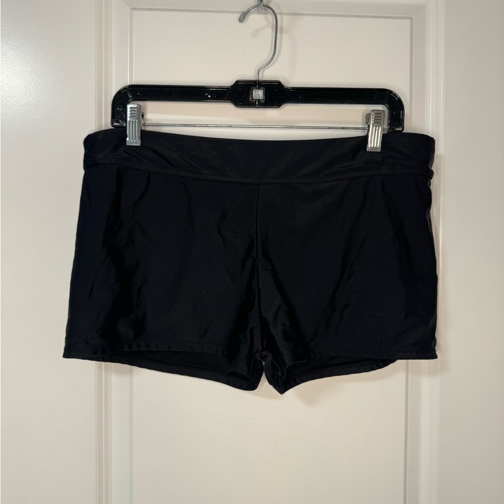 Women’s black swim shorts size XL